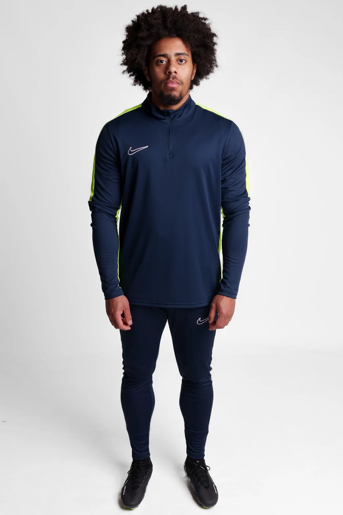 Nike Dri-FIT Academy Erkek Sweatshirt DR1352-452 Lacivert