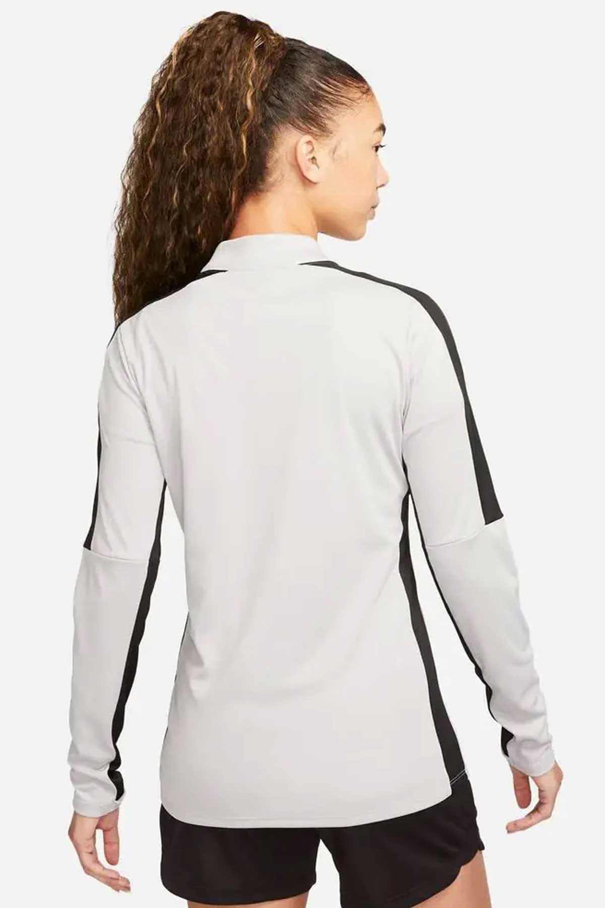 Nike Dri-FIT Academy 23 Drill Kadın Sweatshirt DR1354-012 Gri
