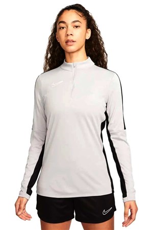 Nike Dri-FIT Academy 23 Drill Kadın Sweatshirt DR1354-012 Gri
