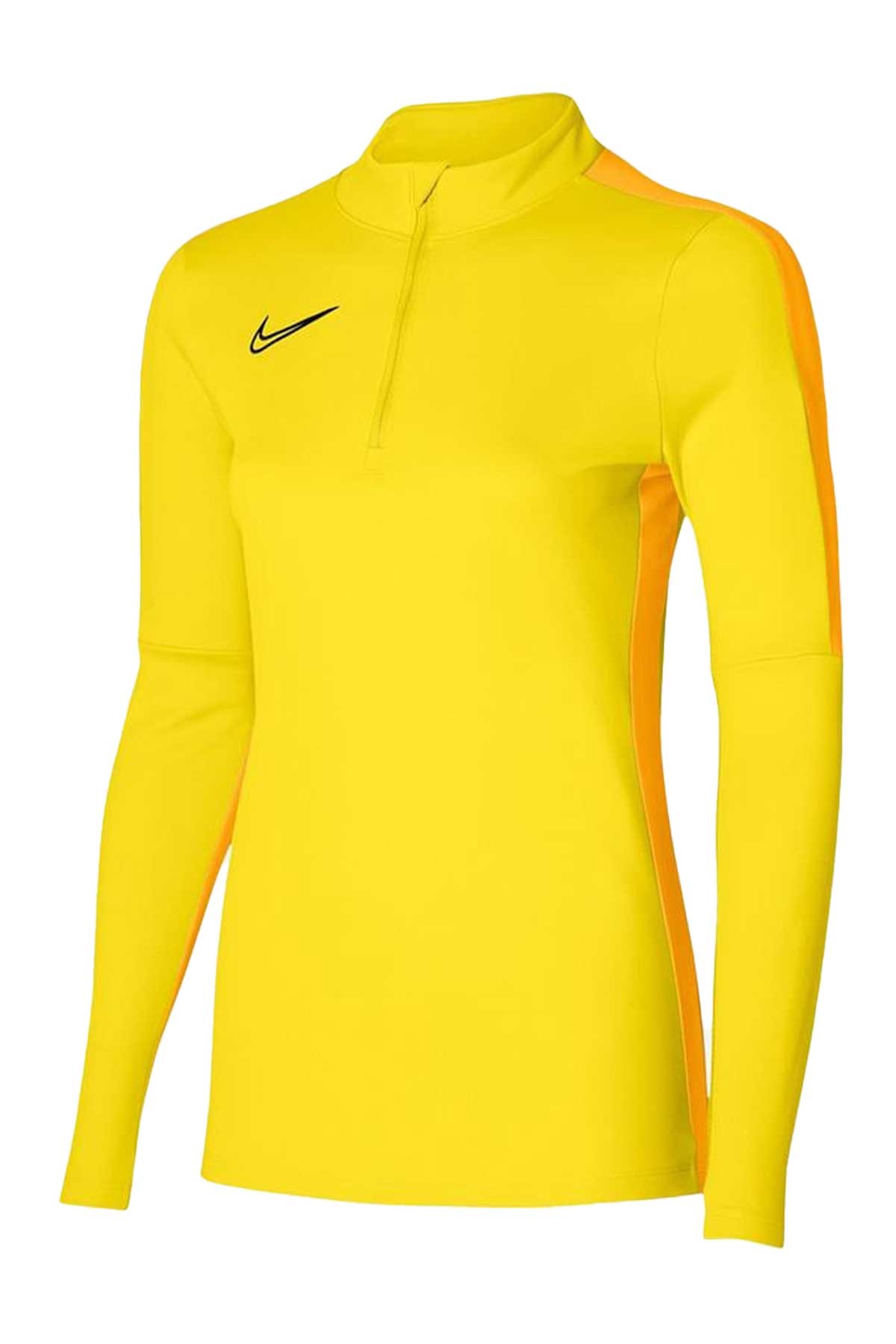Nike Dri-FIT Academy 23 Drill Kadın Sweatshirt DR1354-719 Sarı