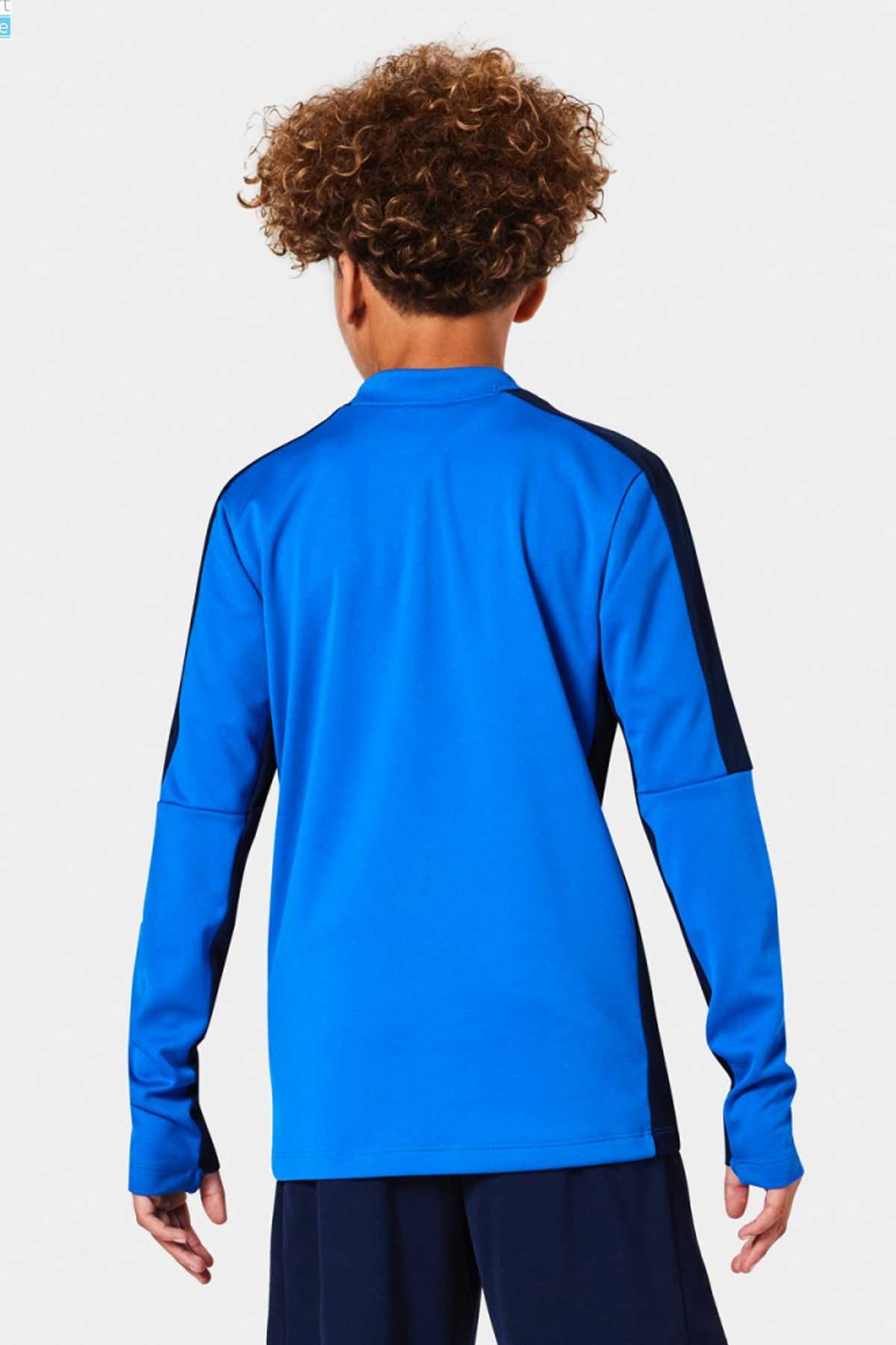 Nike Dri-FIT Academy 23 Drill Çocuk Sweatshirt DR1356-463 Mavi