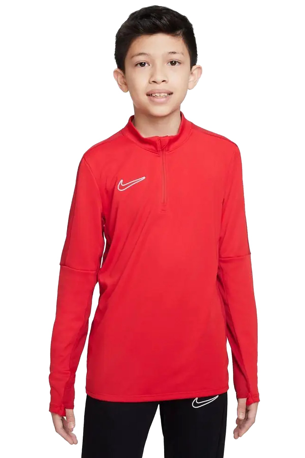 Nike Dri-FIT Academy 23 Drill Çocuk Sweatshirt DR1356-657 Kırmızı