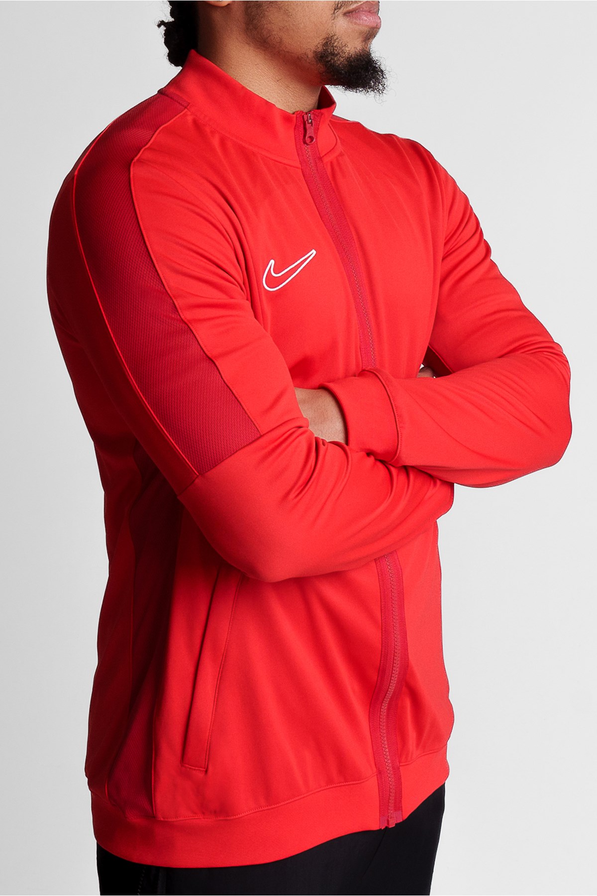 Nike Dri-FIT Academy Erkek Ceket DR1681-657 Kırmızı