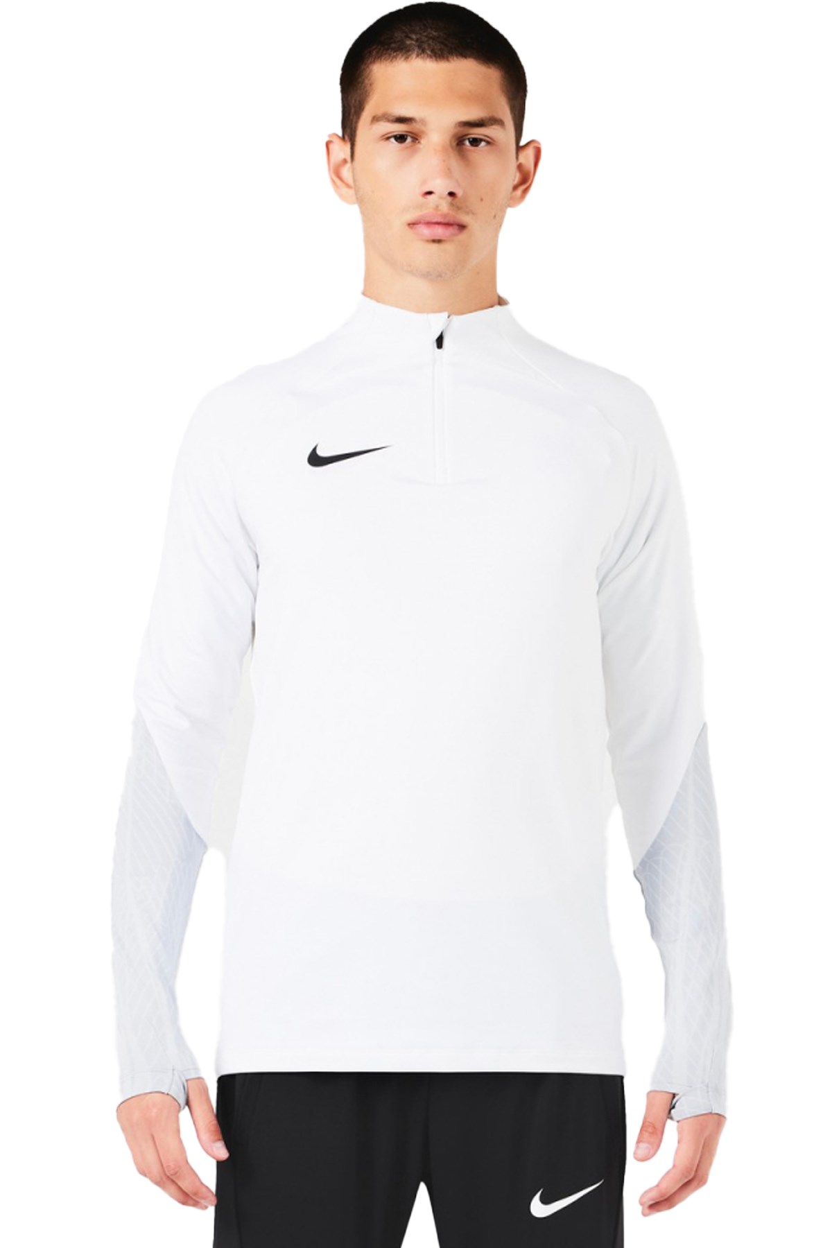 Nike Dri-FIT Strike 23 Drill Erkek Sweatshirt DR2294-100 Beyaz