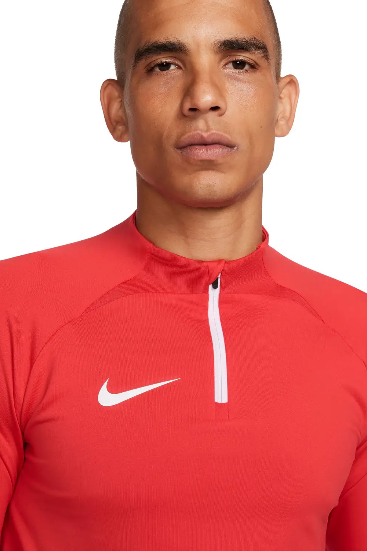 Nike Dri-FiT Strike Erkek Sweatshirt DR2294-657 Kırmızı