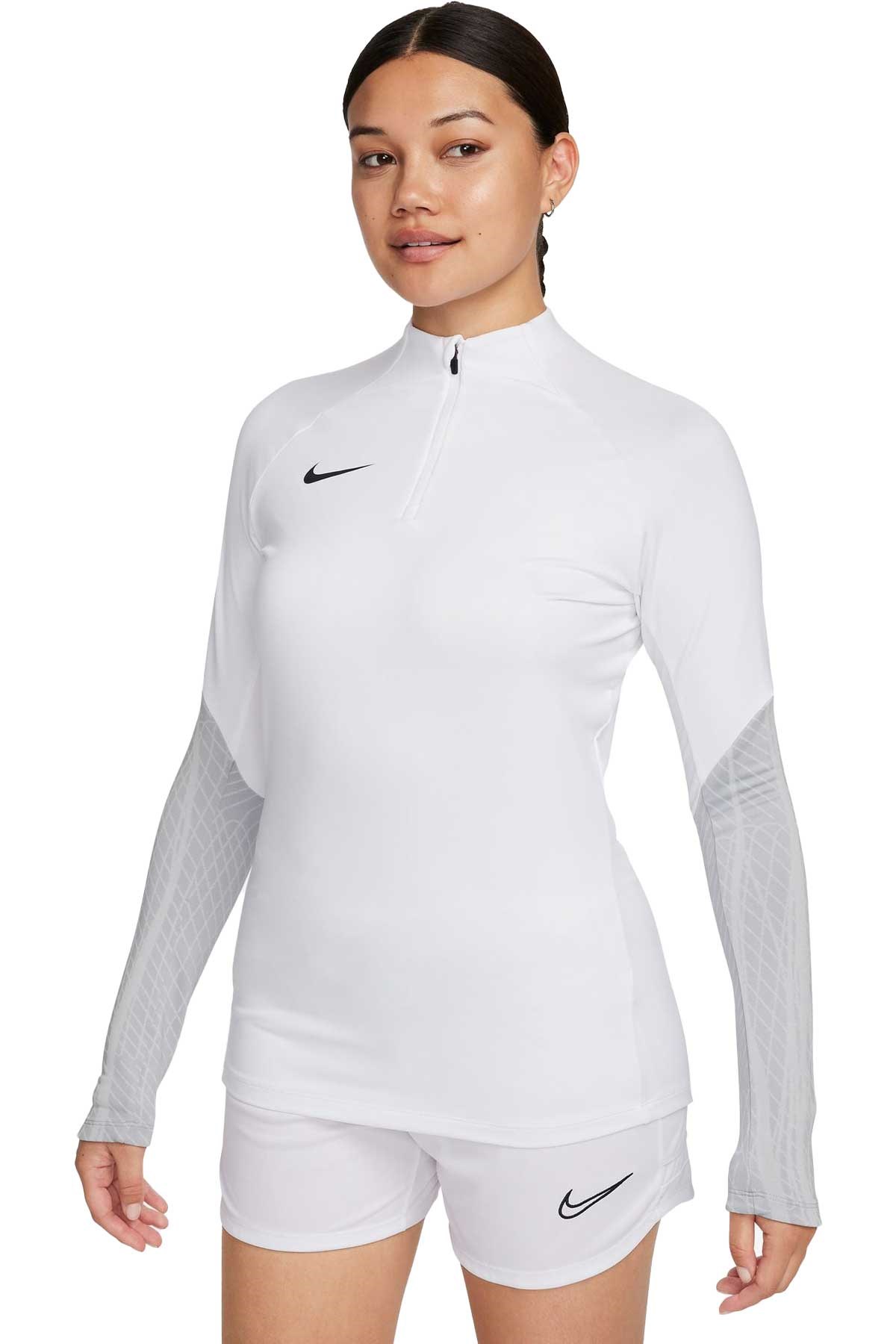 Nike Dri-FiT Strike Kadın Sweatshirt DR2296-100 Beyaz