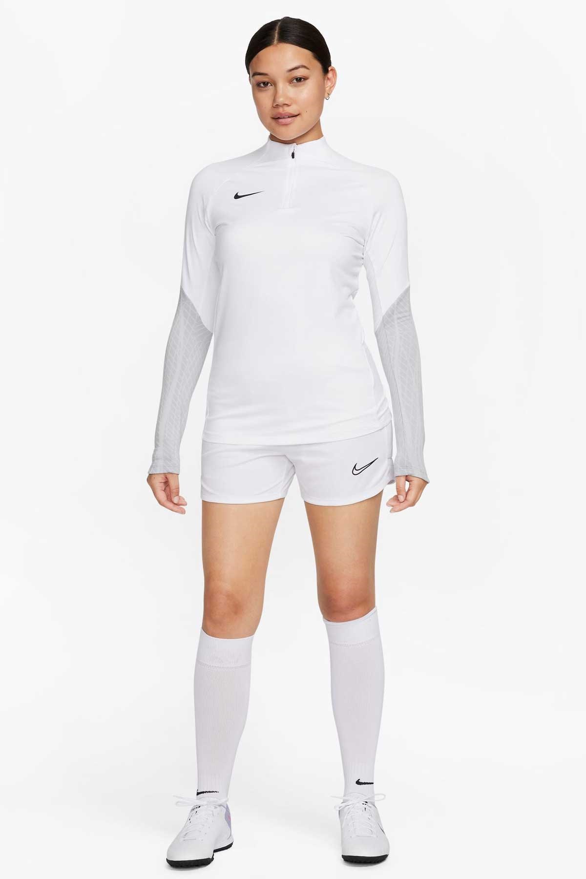 Nike Dri-FiT Strike Kadın Sweatshirt DR2296-100 Beyaz