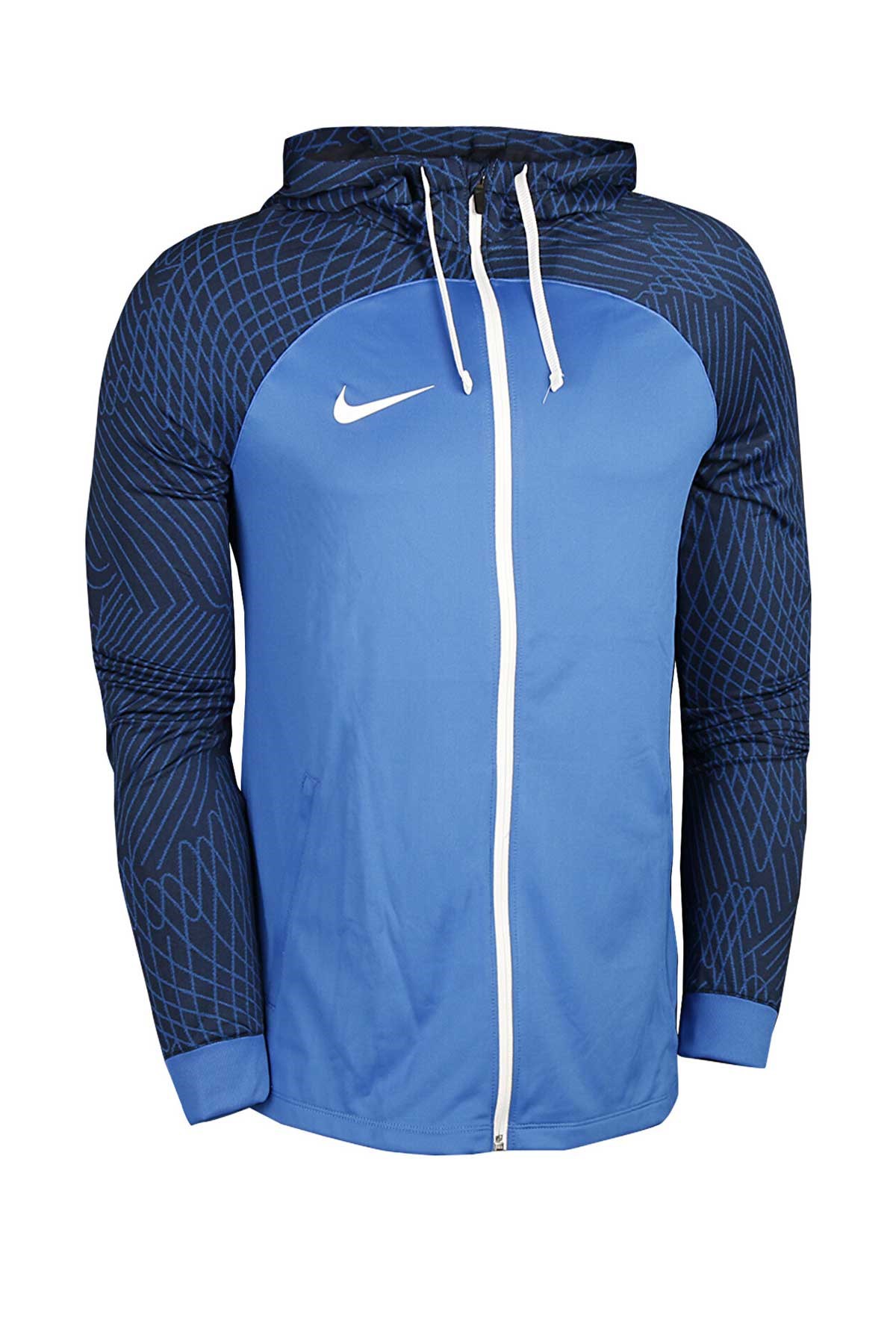 Nike Dri-FiT Strike Erkek Sweatshirt DR2571-463 Mavi