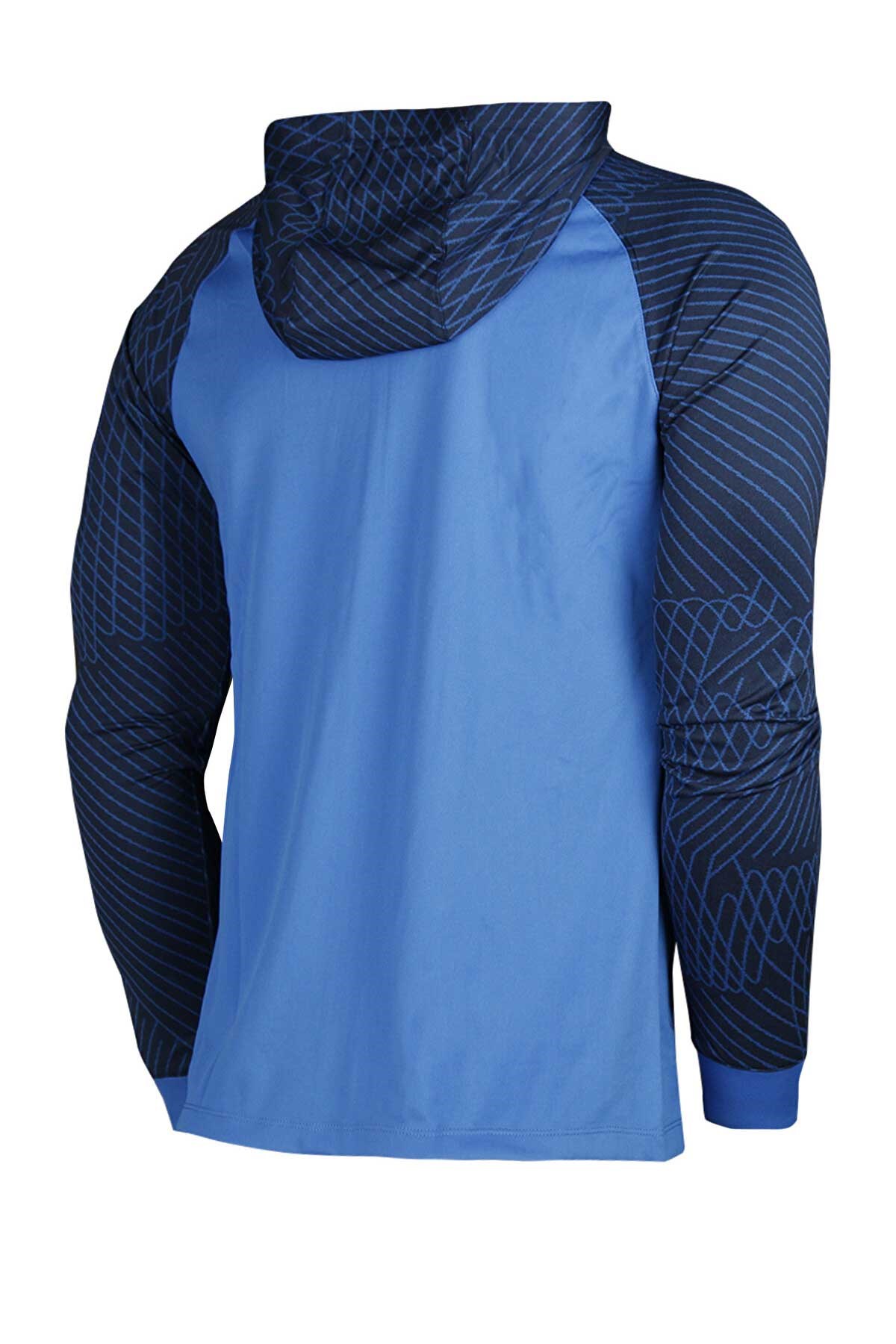 Nike Dri-FiT Strike Erkek Sweatshirt DR2571-463 Mavi