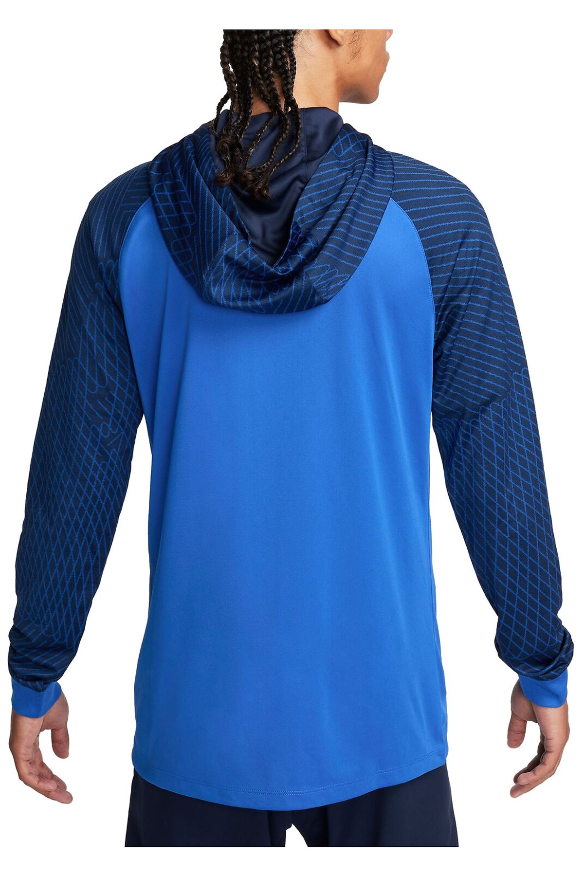 Nike Dri-FiT Strike Erkek Sweatshirt DR2571-463 Mavi