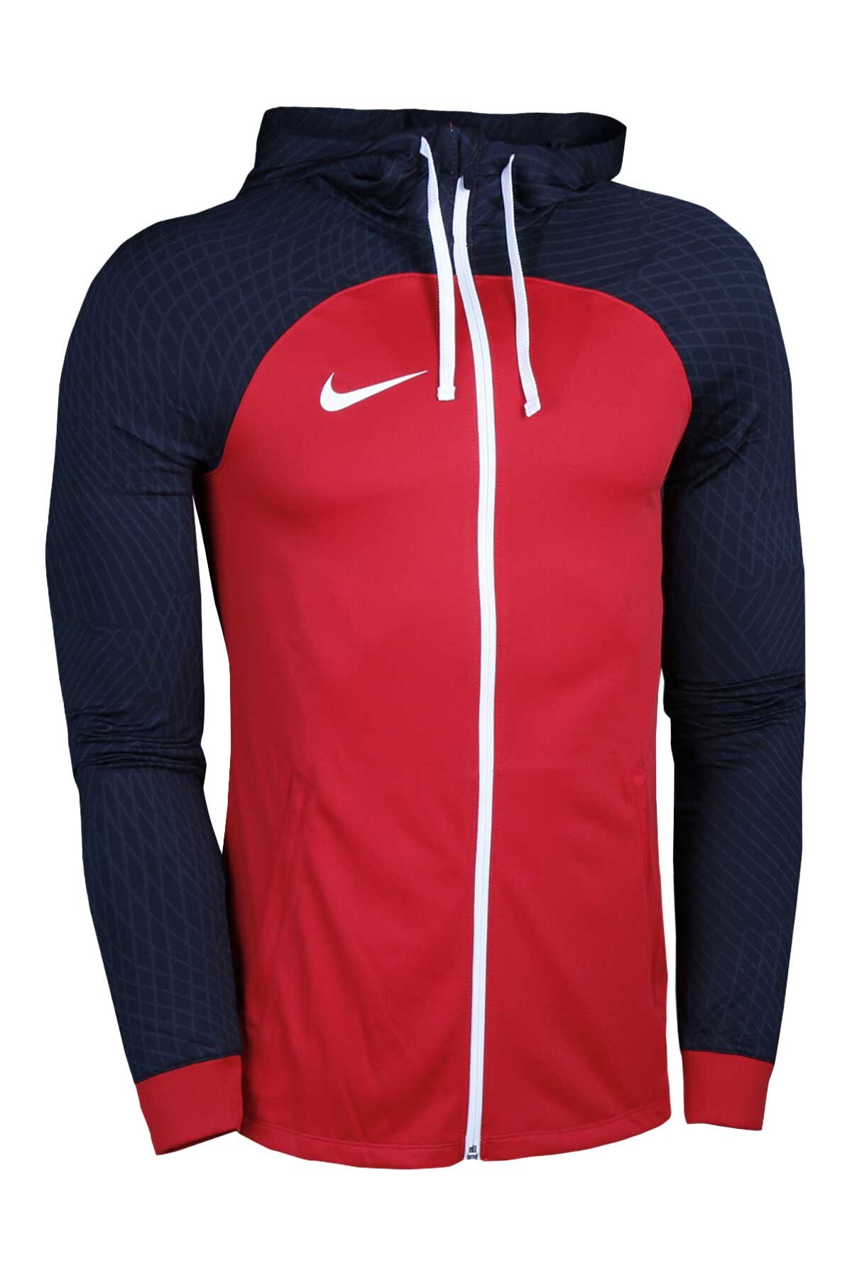 Nike Dri-FIT Strike Erkek Ceket DR2571-657 Kırmızı