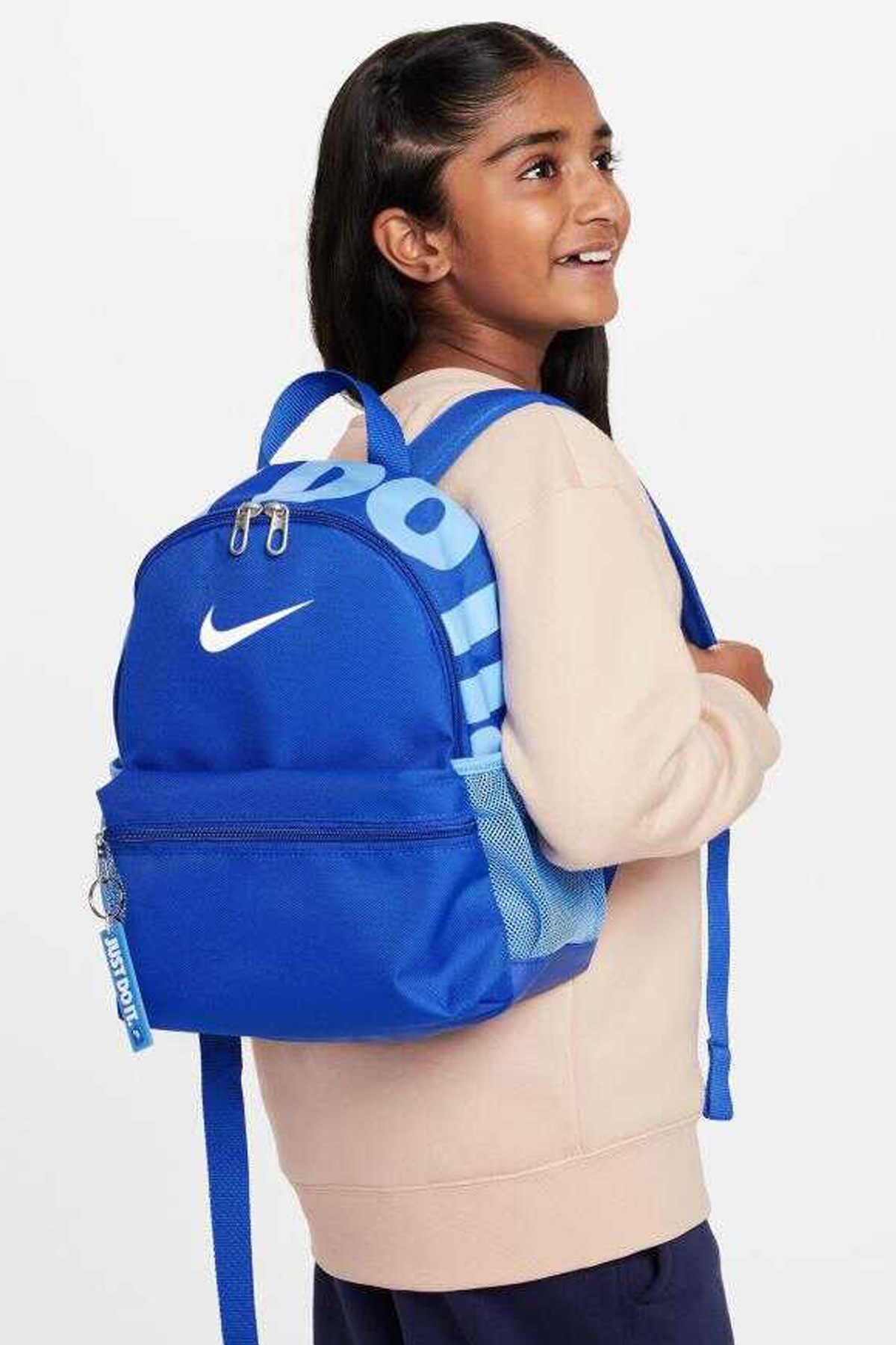 Nike Brasilia JDI Mini Çocuk Sırt Çantası DR6091-480 Mavi