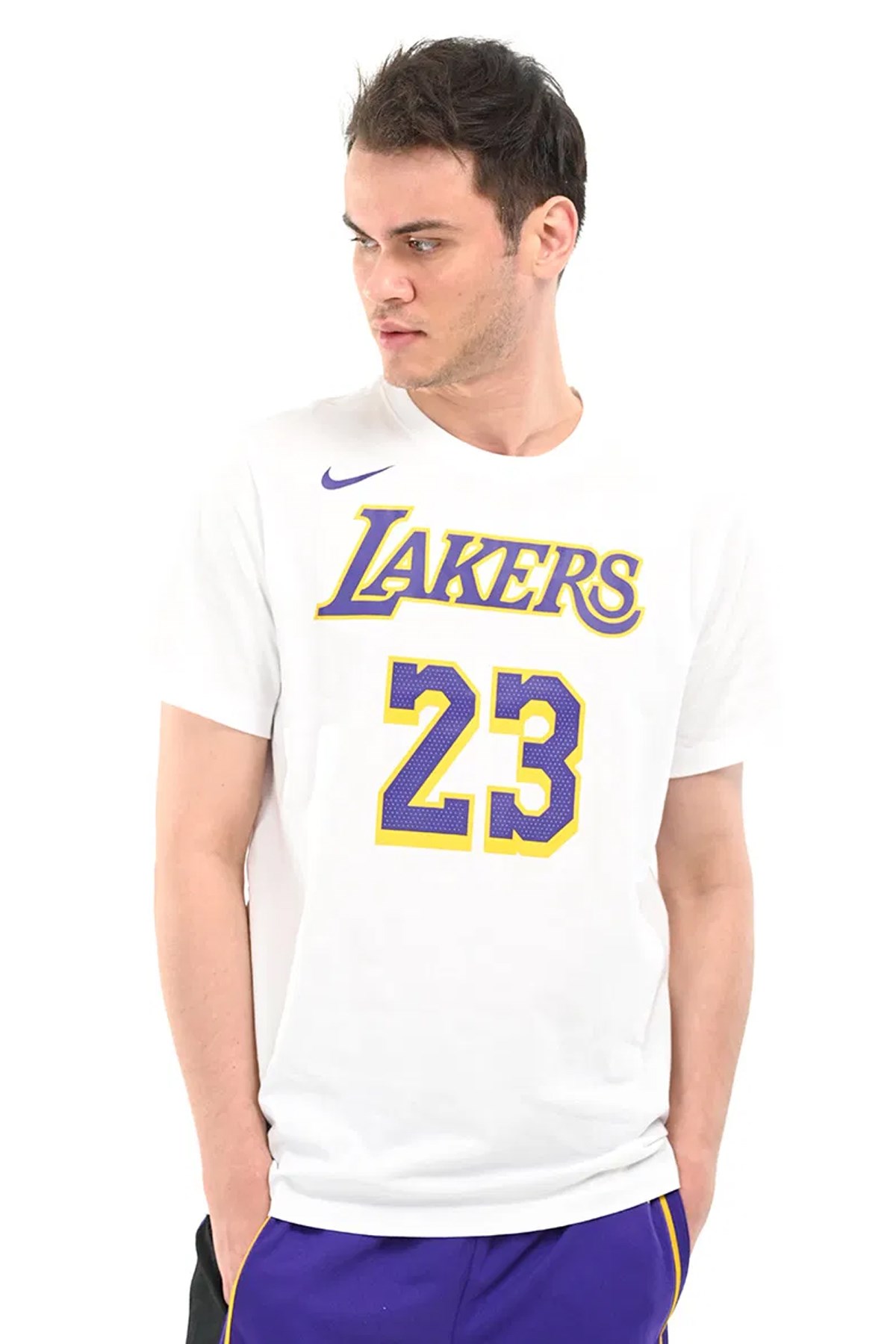 Nike Lal M Nk Es Nn Erkek Tişört DR6380-108 Beyaz