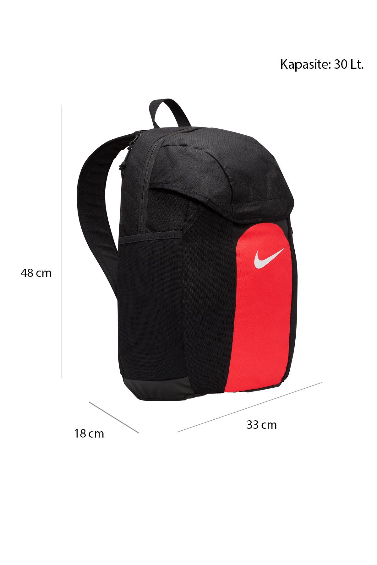 Nike Academy Team 30L Unisex Sırt Çantası DV0761-013 Siyah