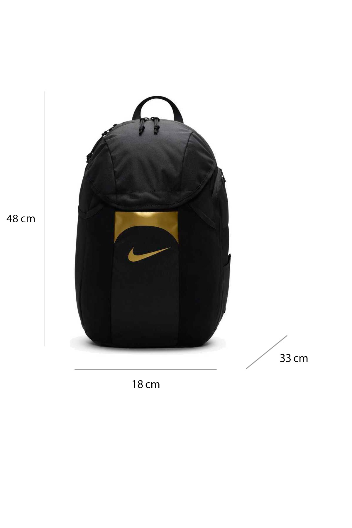 Nike Academy Teamback Unisex Sırt Çantası DV0761-016 Siyah
