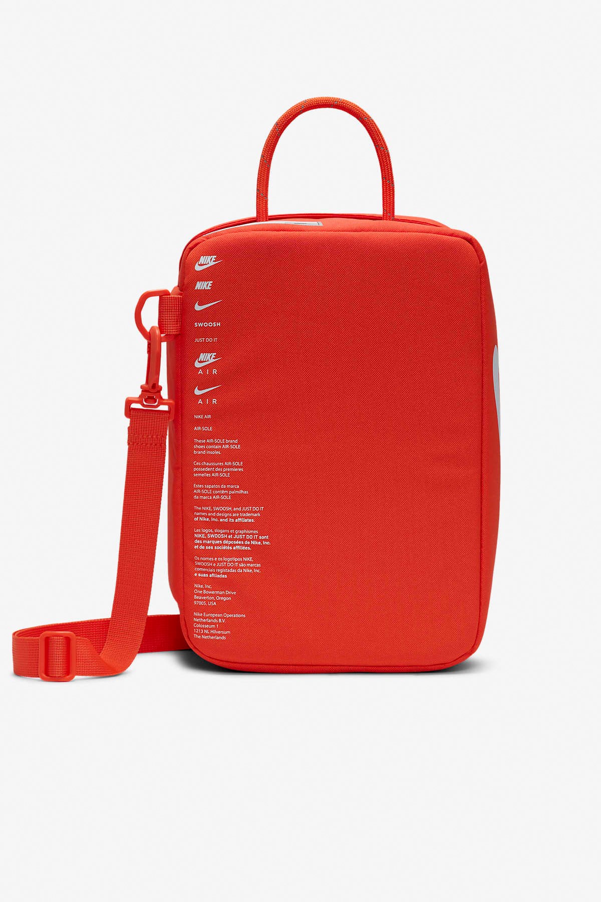 Nike Pitch Unisex Omuz Çantası DV6092-870 Turuncu