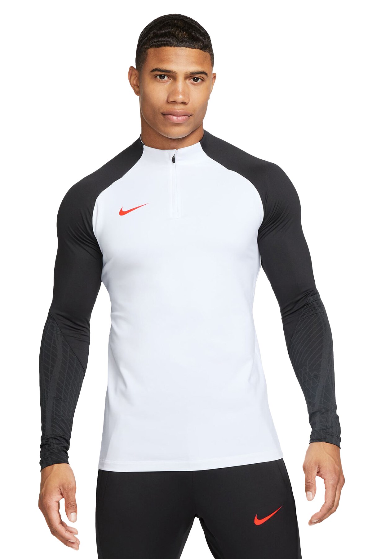 Nike Dri-FIT Strike Drill Erkek Sweatshirt DV9225-101 Beyaz