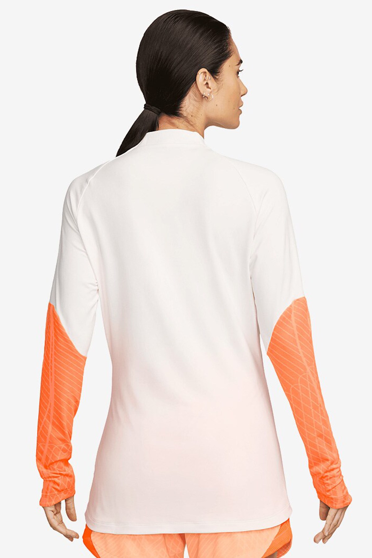 Nike Dri-FIT Strike Drill Kadın Sweatshirt DX0483-133 Beyaz