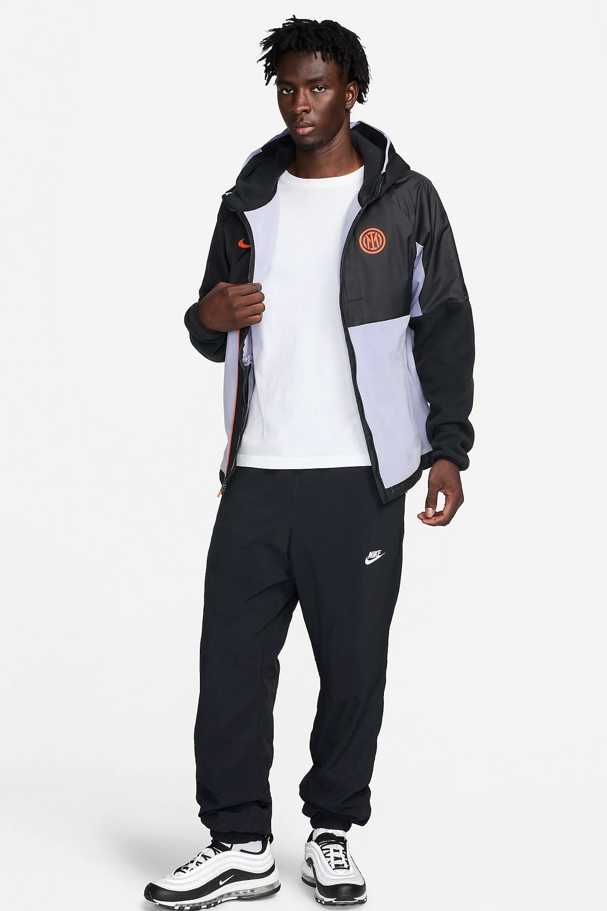 Nike Inter Milan AWF Erkek Mont DX8451-010 Siyah