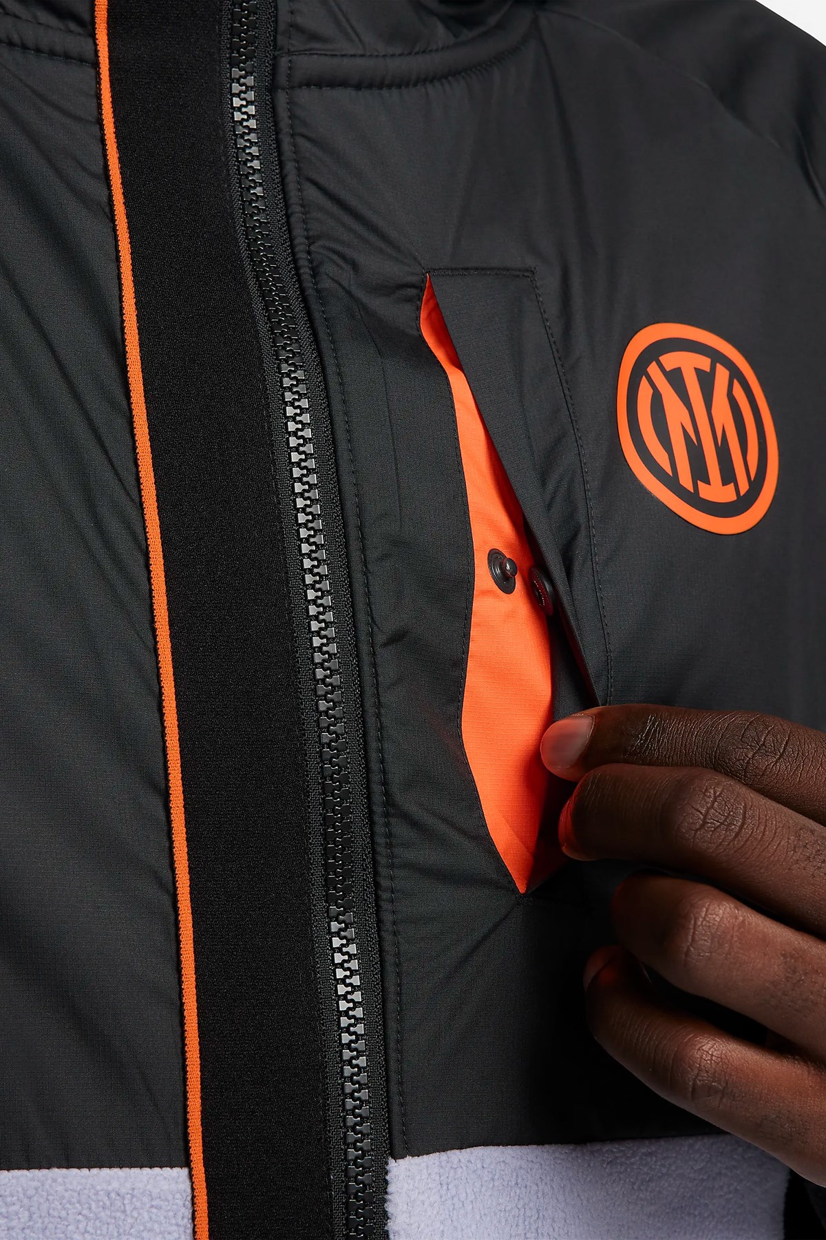 Nike Inter Milan AWF Erkek Mont DX8451-010 Siyah