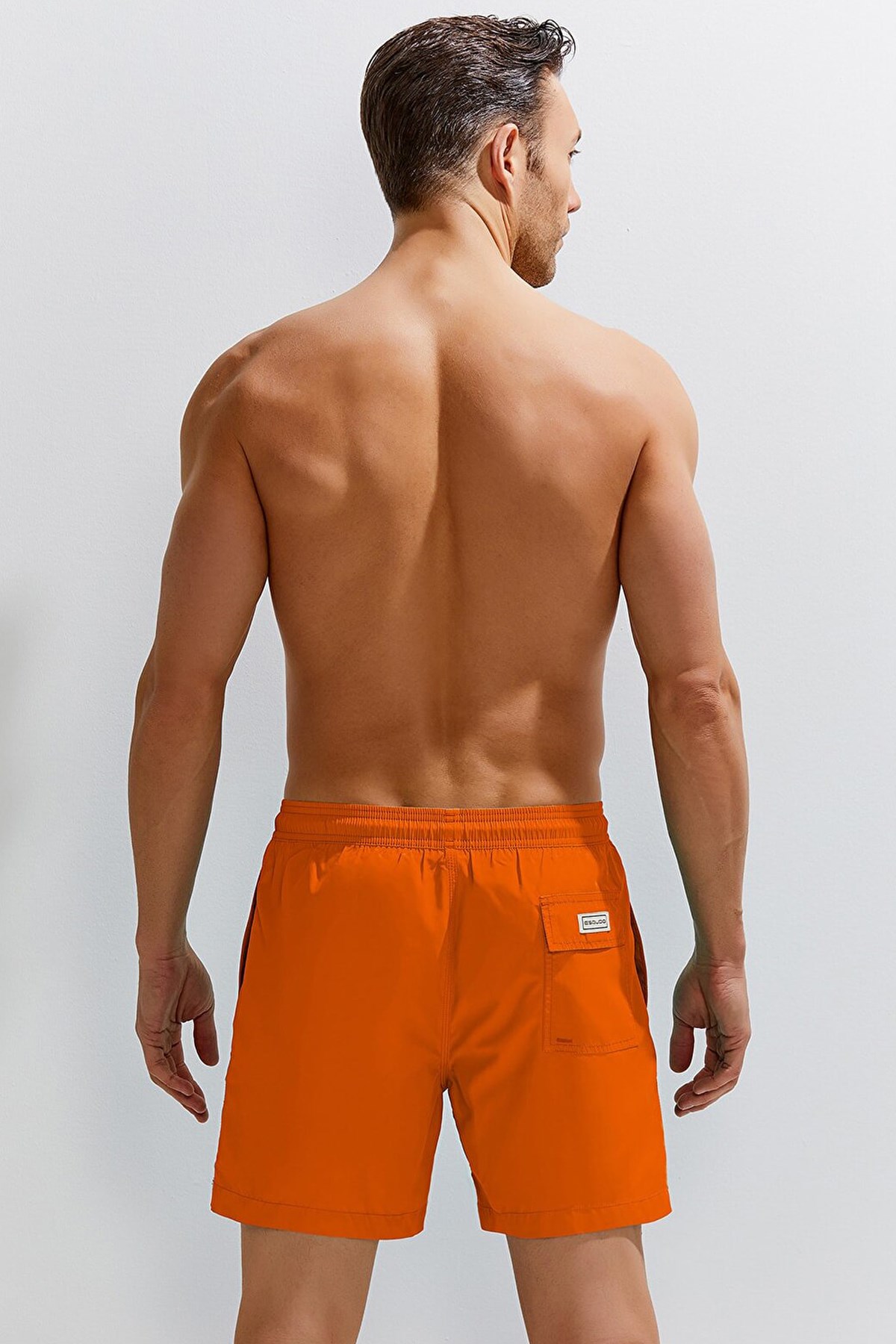Esqudo Erkek Deniz Şortu Turuncu