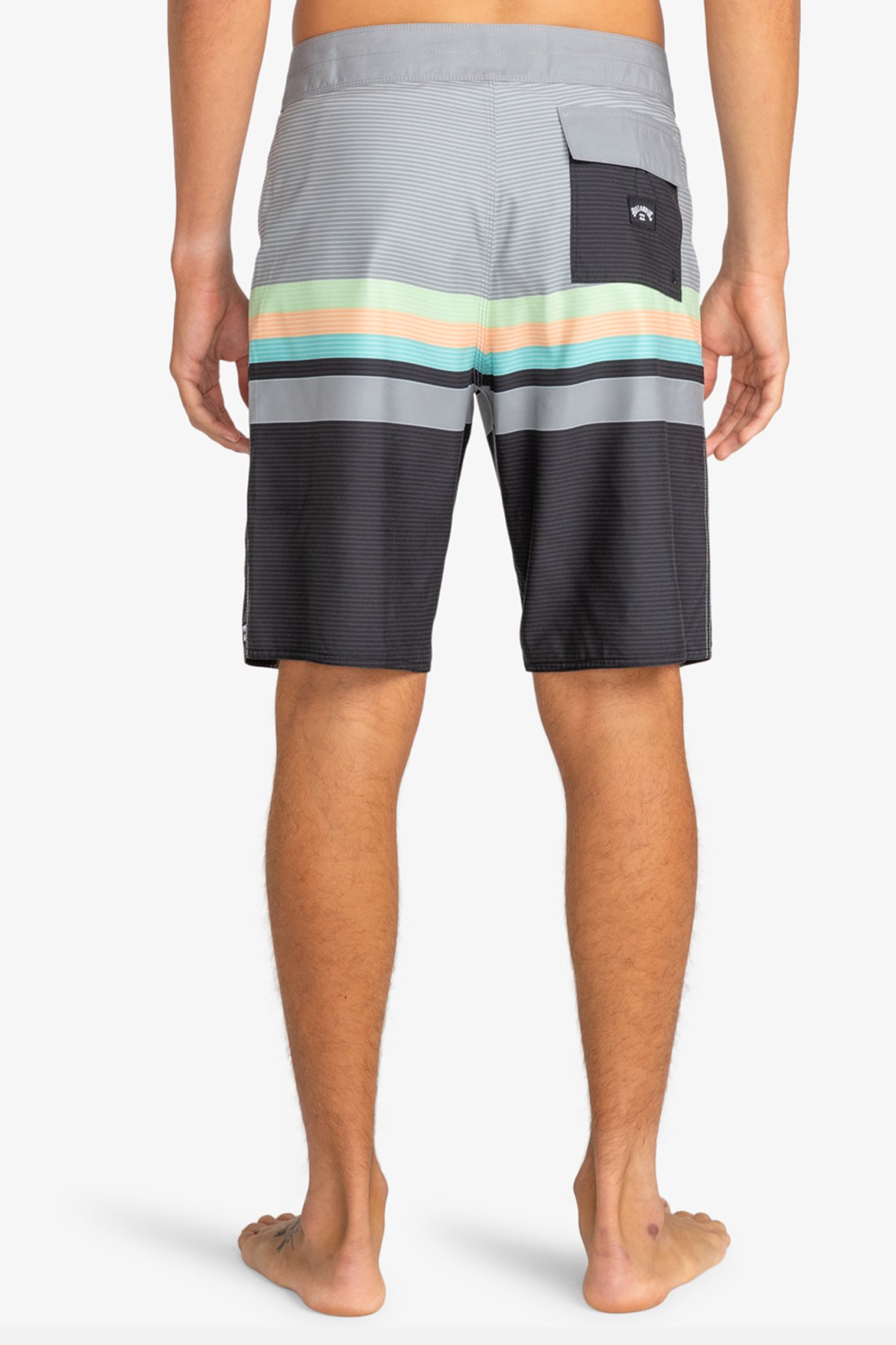Billabong All Day Htr Stripes Og Erkek Boardshort EBYBS00114 Gri