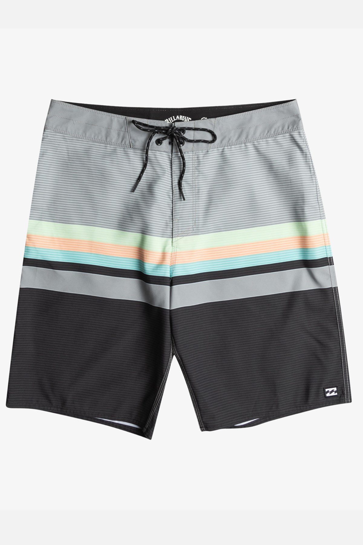 Billabong All Day Htr Stripes Og Erkek Boardshort EBYBS00114 Gri