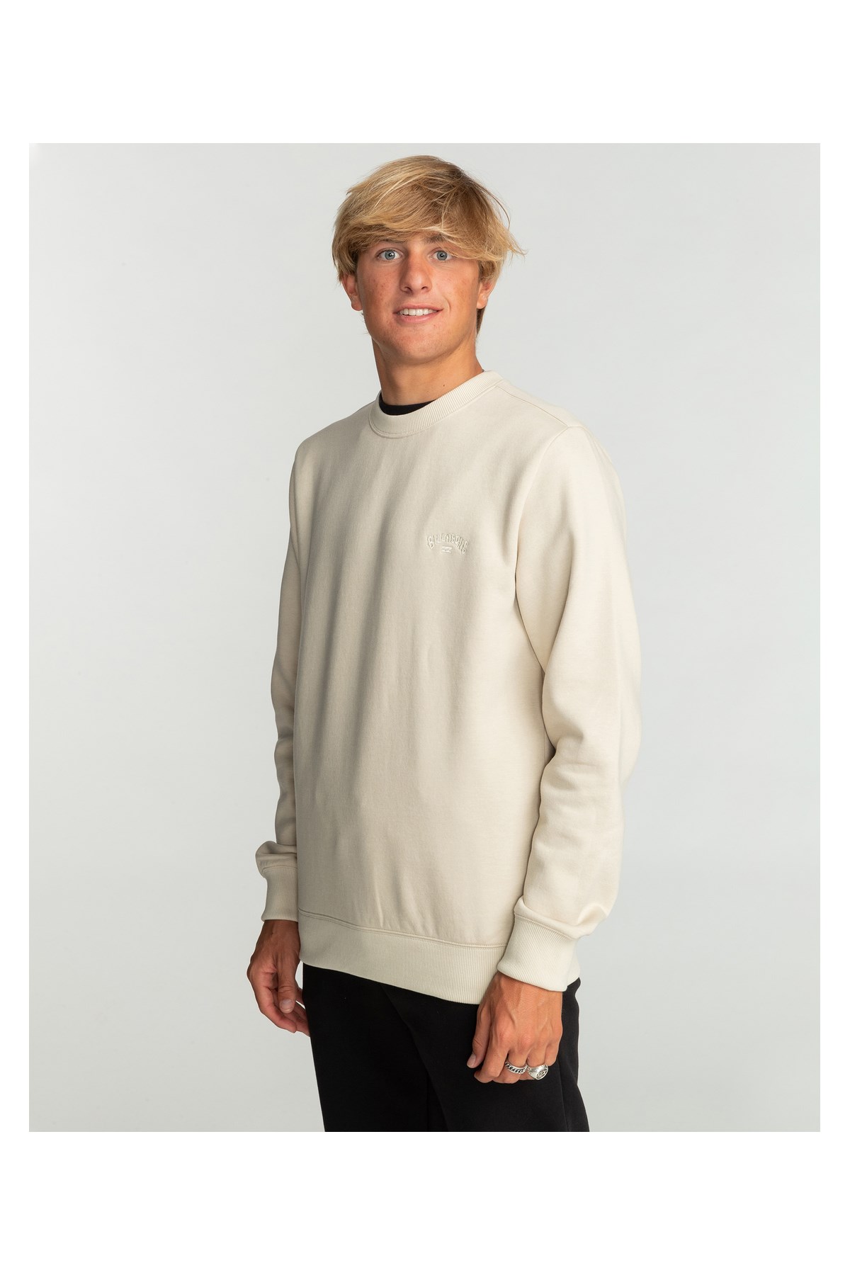 Billabong Arch Cr Erkek Sweatshirt EBYFT00113 Bej