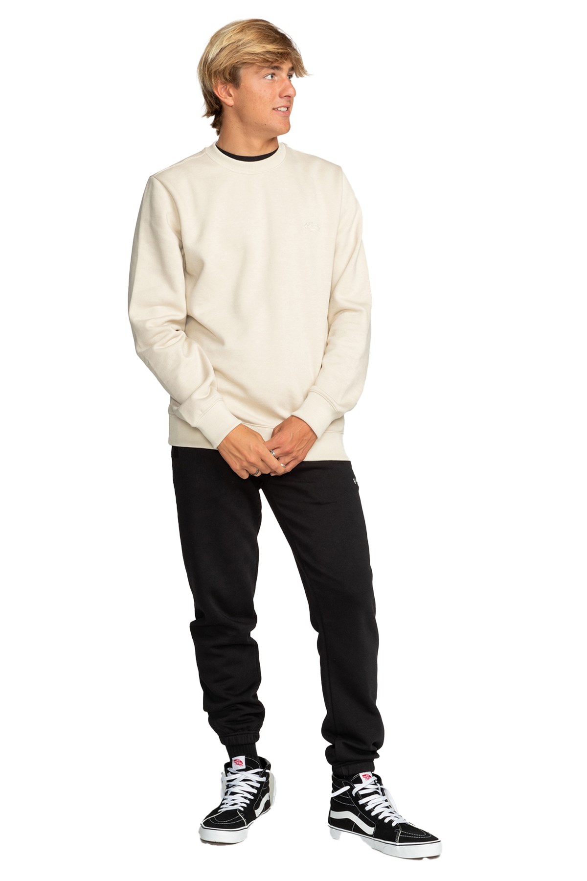 Billabong Arch Cr Erkek Sweatshirt EBYFT00113 Bej