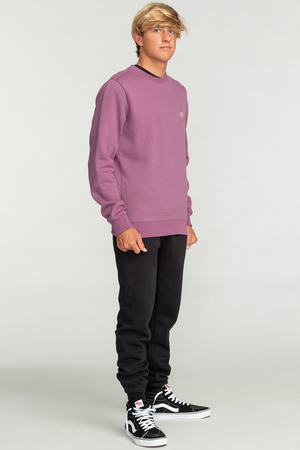 Billabong Arch Cr Erkek Sweatshirt EBYFT00113 Mor