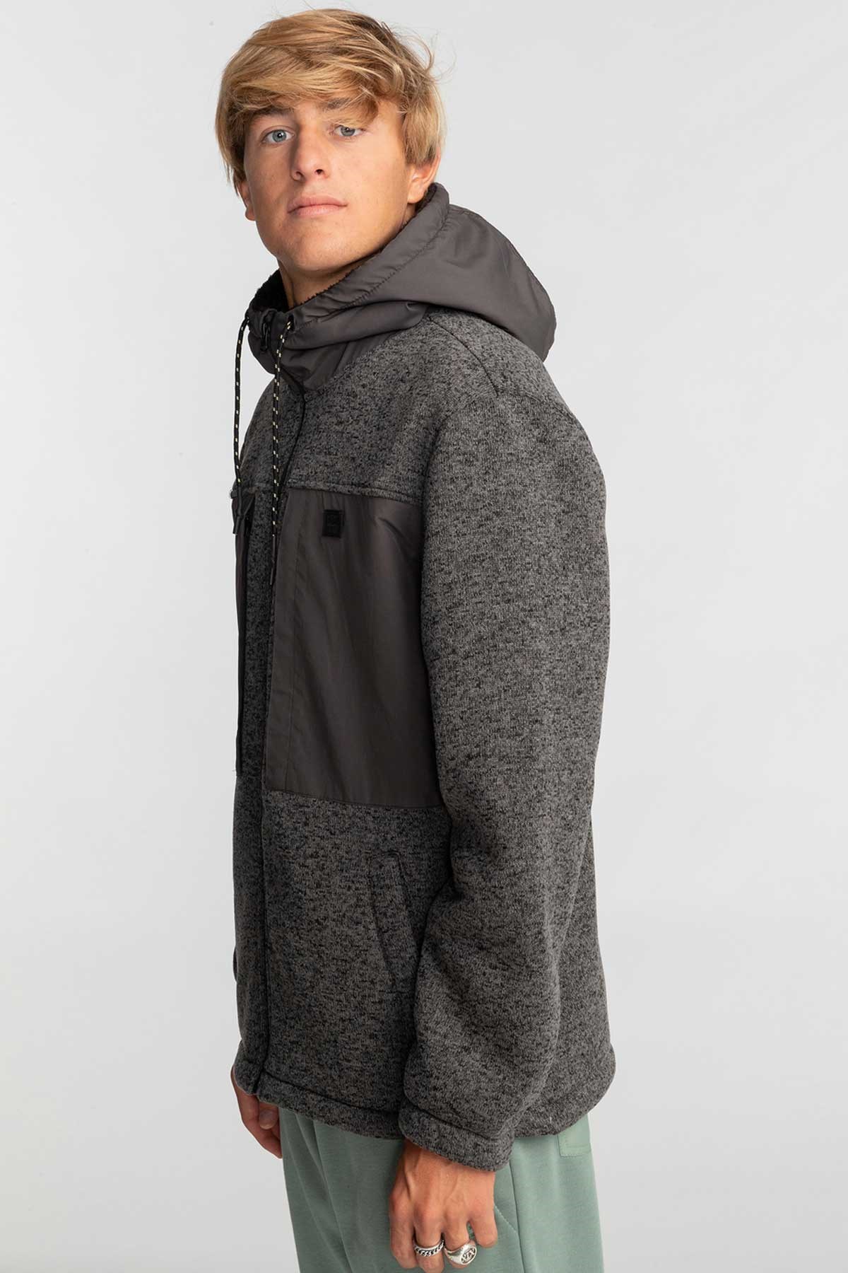 Billabong Boundary Sherpa Erkek Polar Ceket EBYFT00123 Antrasit