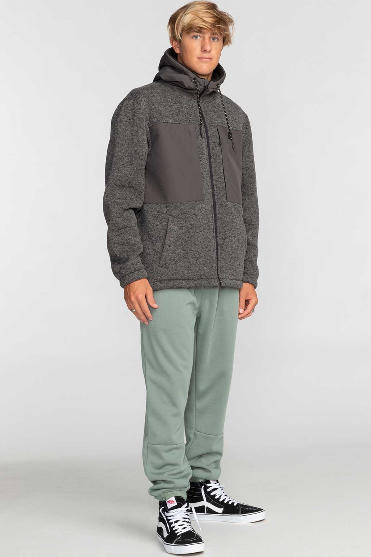 Billabong Boundary Sherpa Erkek Polar Ceket EBYFT00123 Antrasit