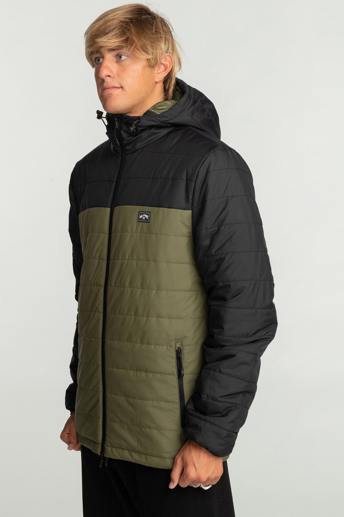 Billabong Surf Check Puffer Erkek Mont EBYJK00115 Siyah