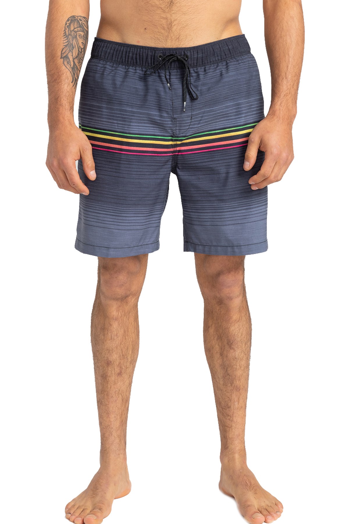 Billabong All Day Htr Stripe Erkek Deniz Şortu EBYJV00103 Lacivert