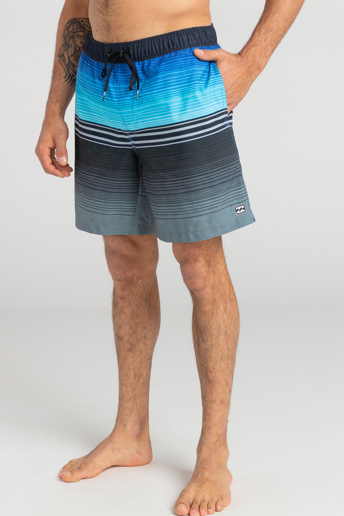 Billabong All Day Htr Stripe Erkek Deniz Şortu EBYJV00103 Mavi