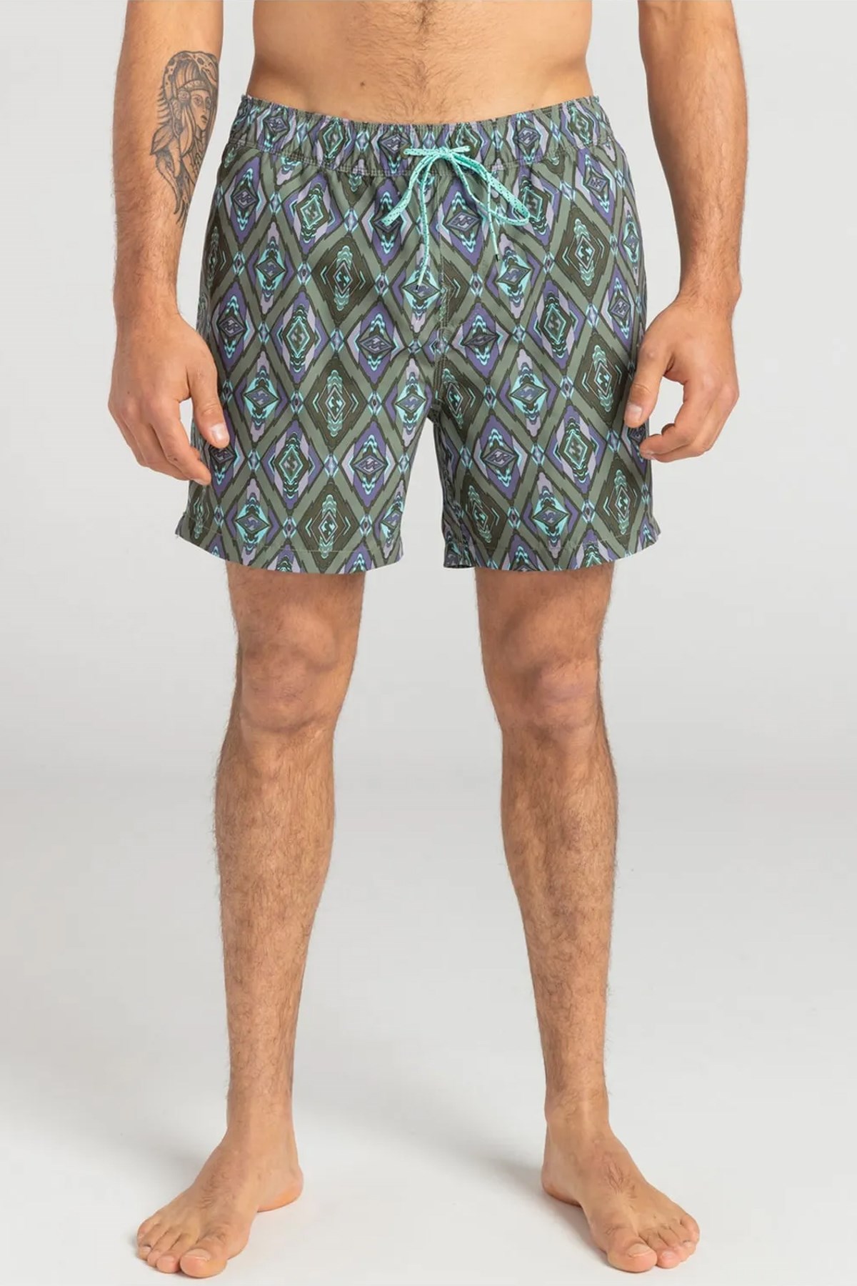 Billabong Good Times Erkek Deniz Şortu EBYJV00107 Yeşil