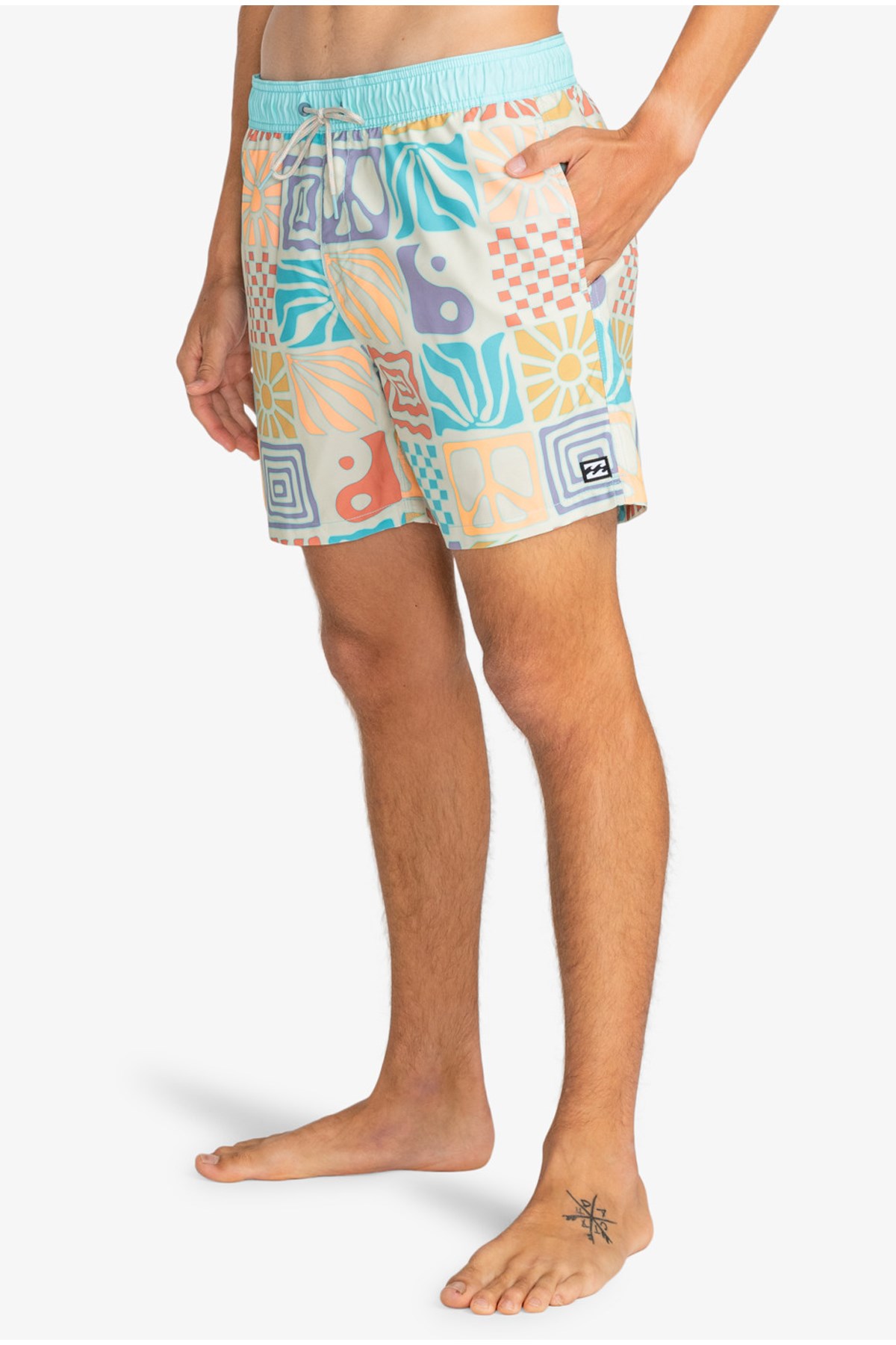 Billabong Vacay Lb Erkek Deniz Şortu EBYJV00128 Çok Renkli