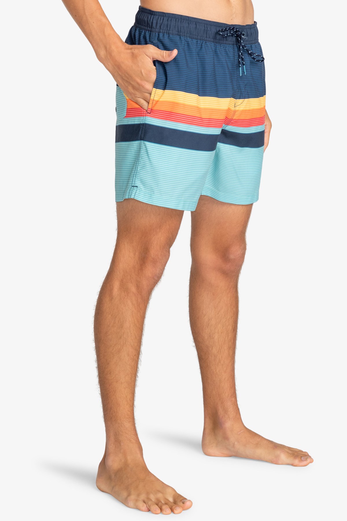 Billabong All Day Htr Stripes Lb Erkek Deniz Şortu EBYJV00130 Mavi