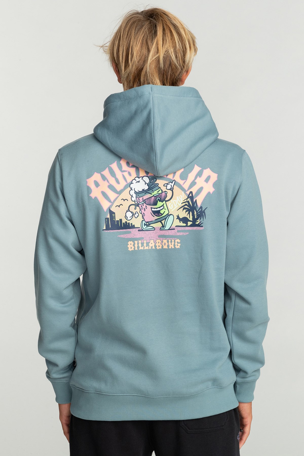 Billabong Arch Dreamy Place Po Erkek Sweatshirt EBYSF00128 Mavi