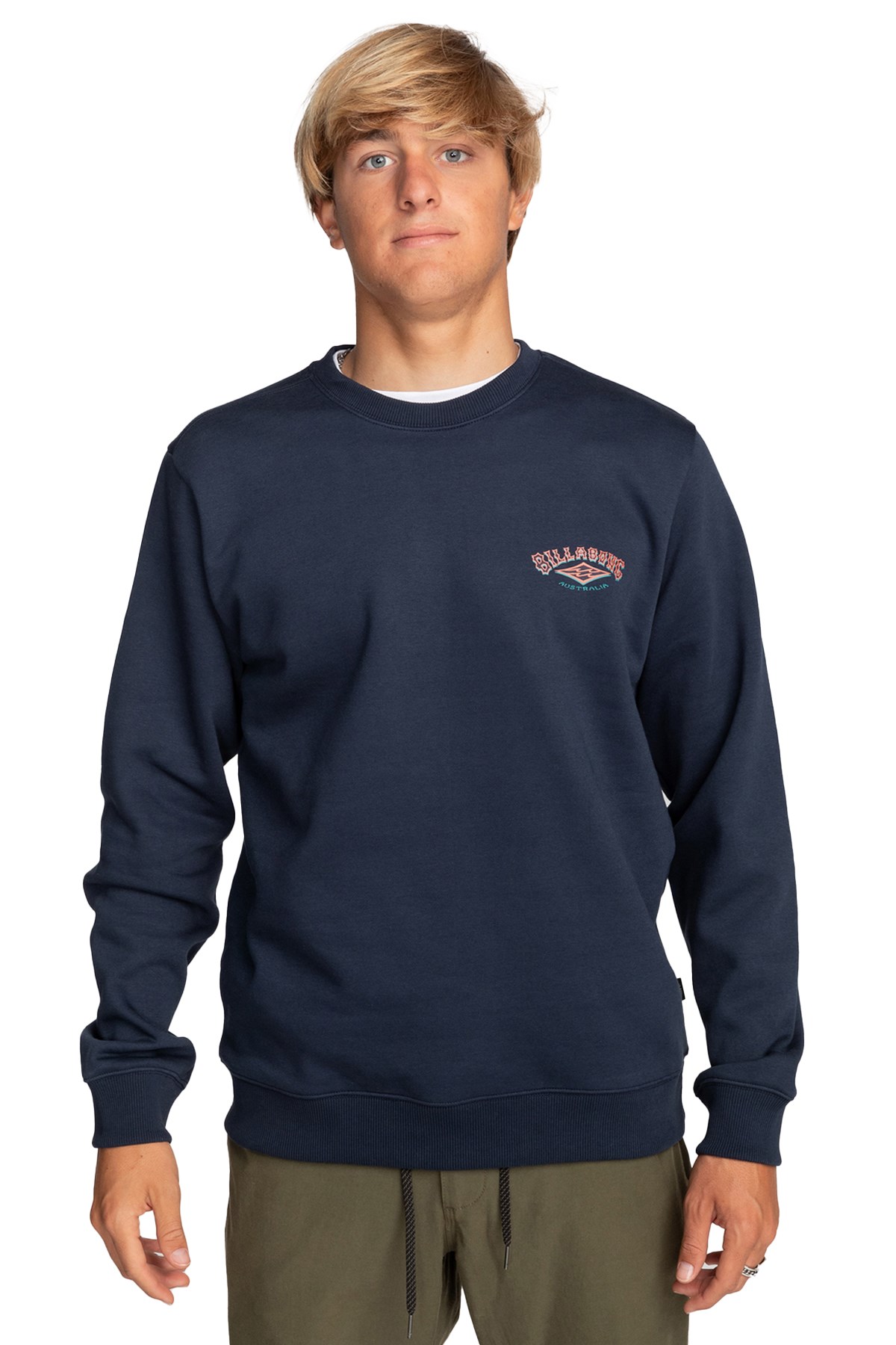 Billabong Adiv Arch Cr Erkek Sweatshirt EBYSF00129 Lacivert