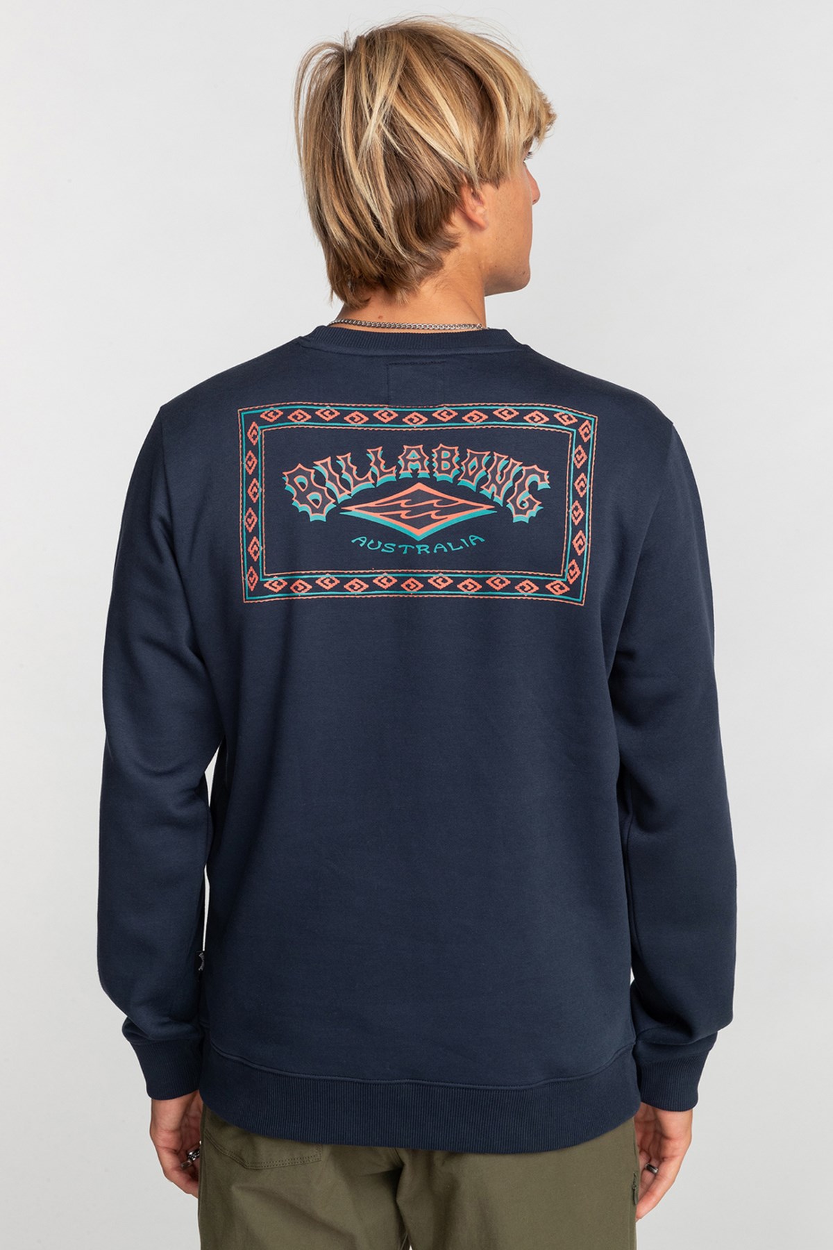 Billabong Adiv Arch Cr Erkek Sweatshirt EBYSF00129 Lacivert