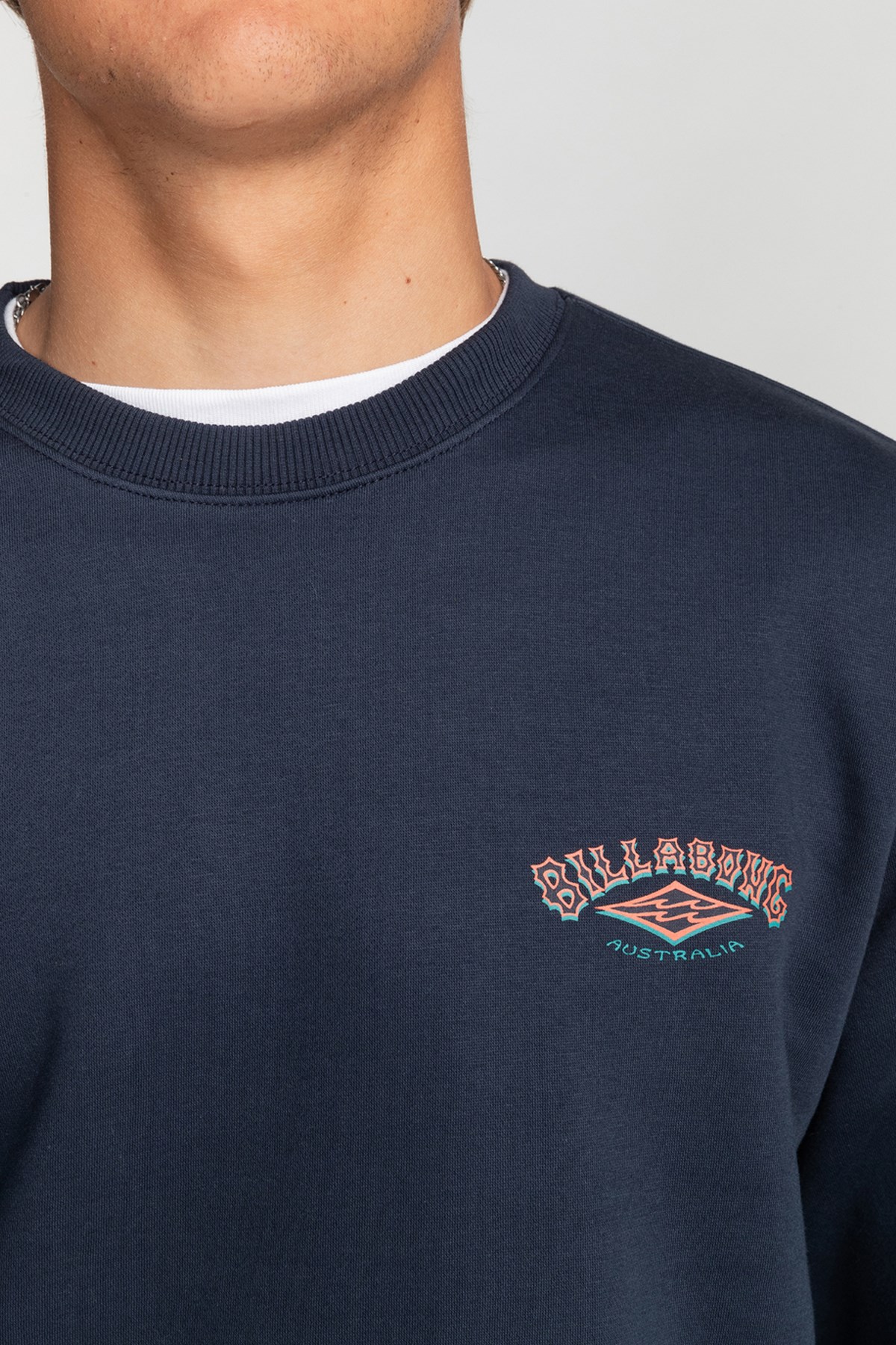 Billabong Adiv Arch Cr Erkek Sweatshirt EBYSF00129 Lacivert