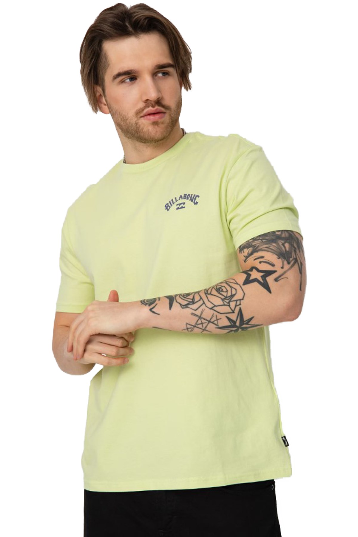 Billabong Arch Wave Erkek Tişört EBYZT00101 Sarı
