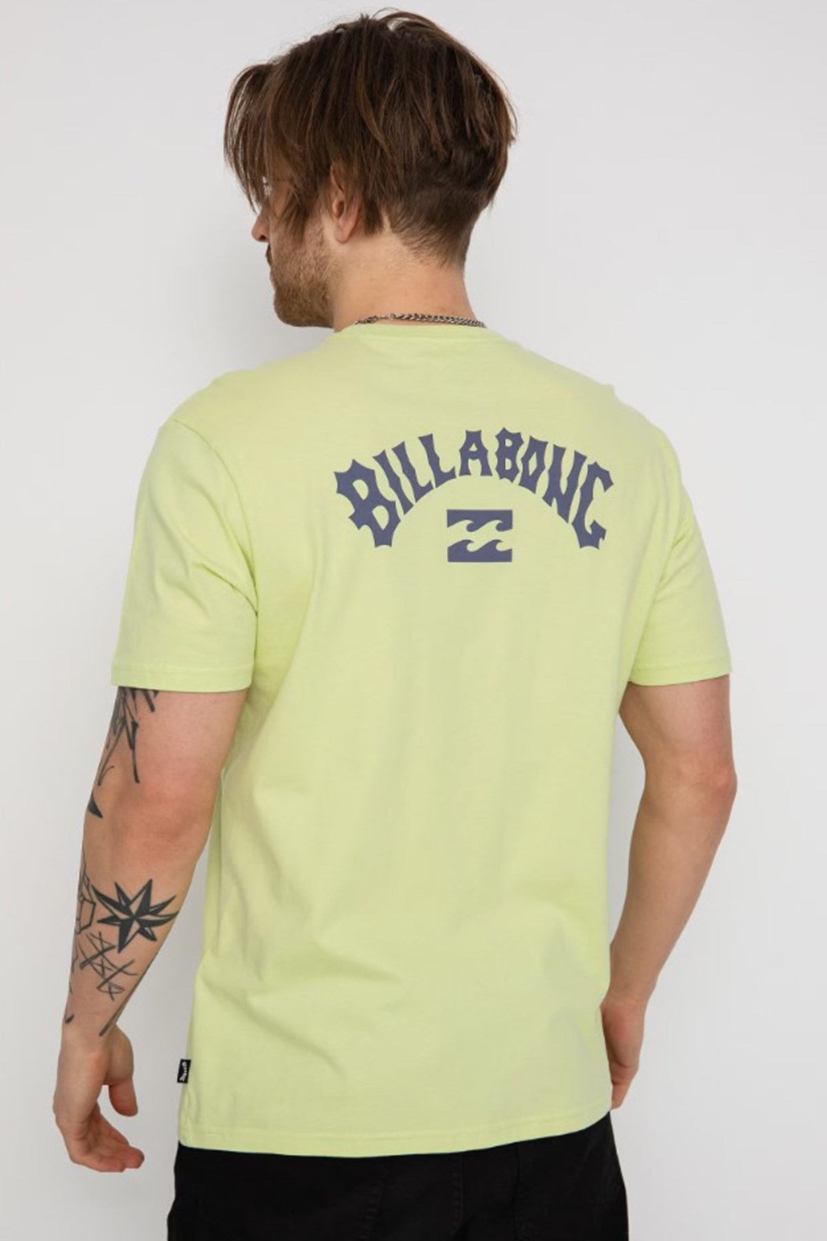 Billabong Arch Wave Erkek Tişört EBYZT00101 Sarı