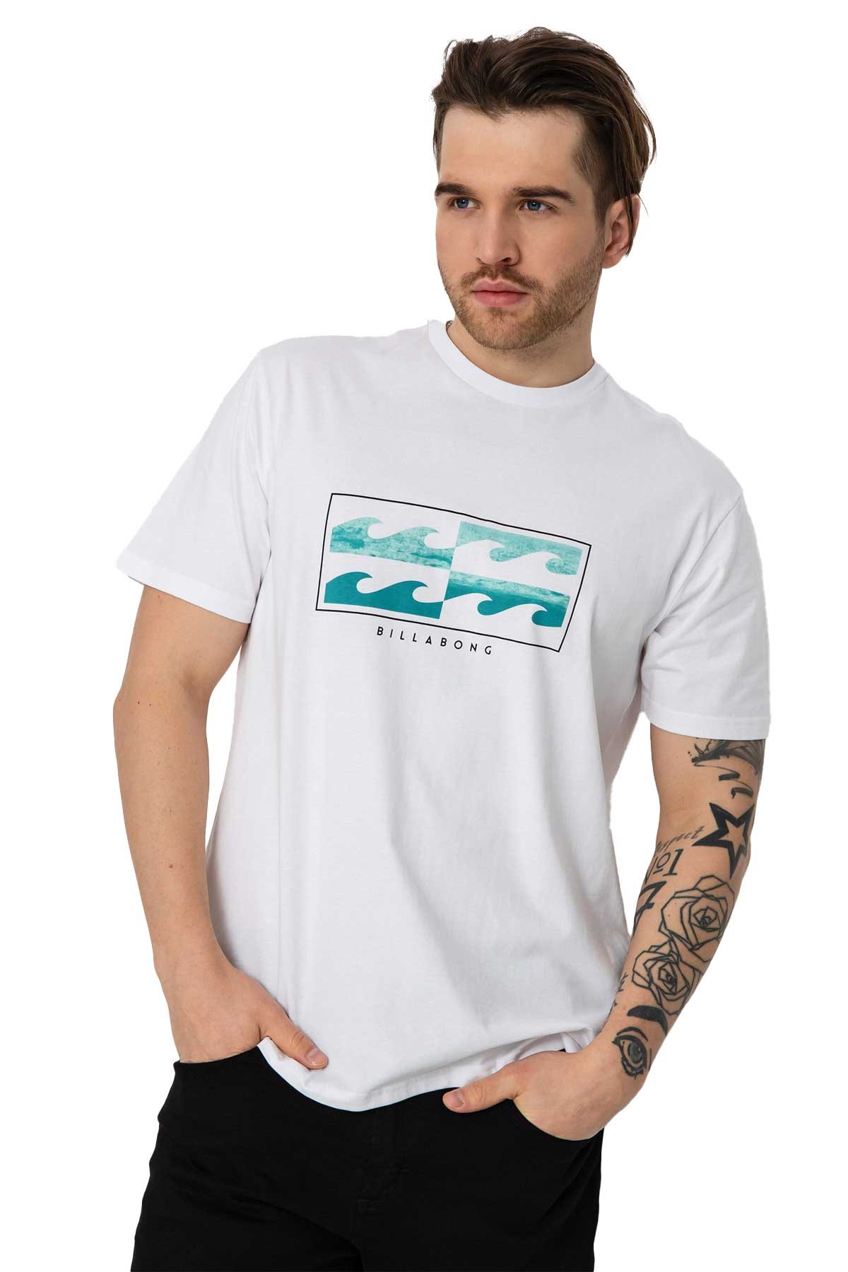 Billabong inversed Erkek Tişört EBYZT00102 Beyaz