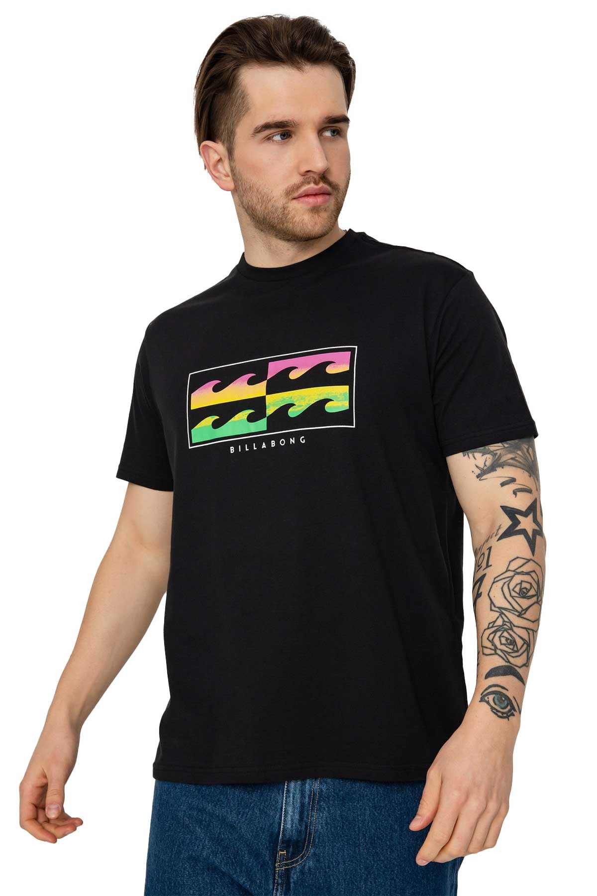 Billabong inversed Erkek Tişört EBYZT00102 Siyah