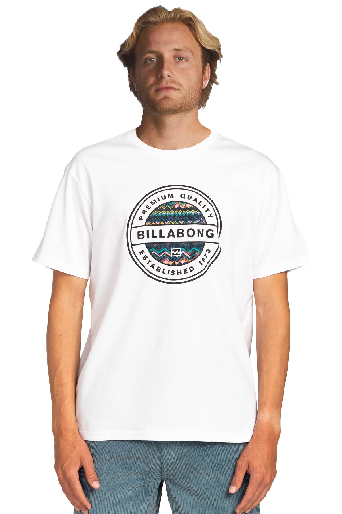 Billabong Rotor Fill Erkek Tişört EBYZT00105 Beyaz
