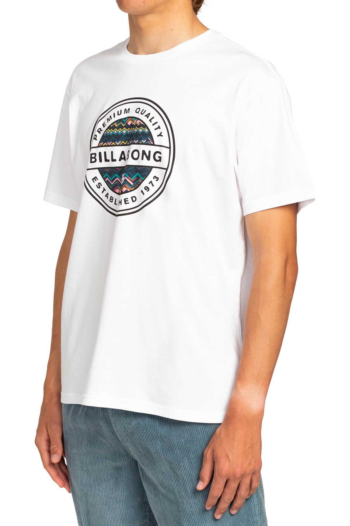 Billabong Rotor Fill Erkek Tişört EBYZT00105 Beyaz