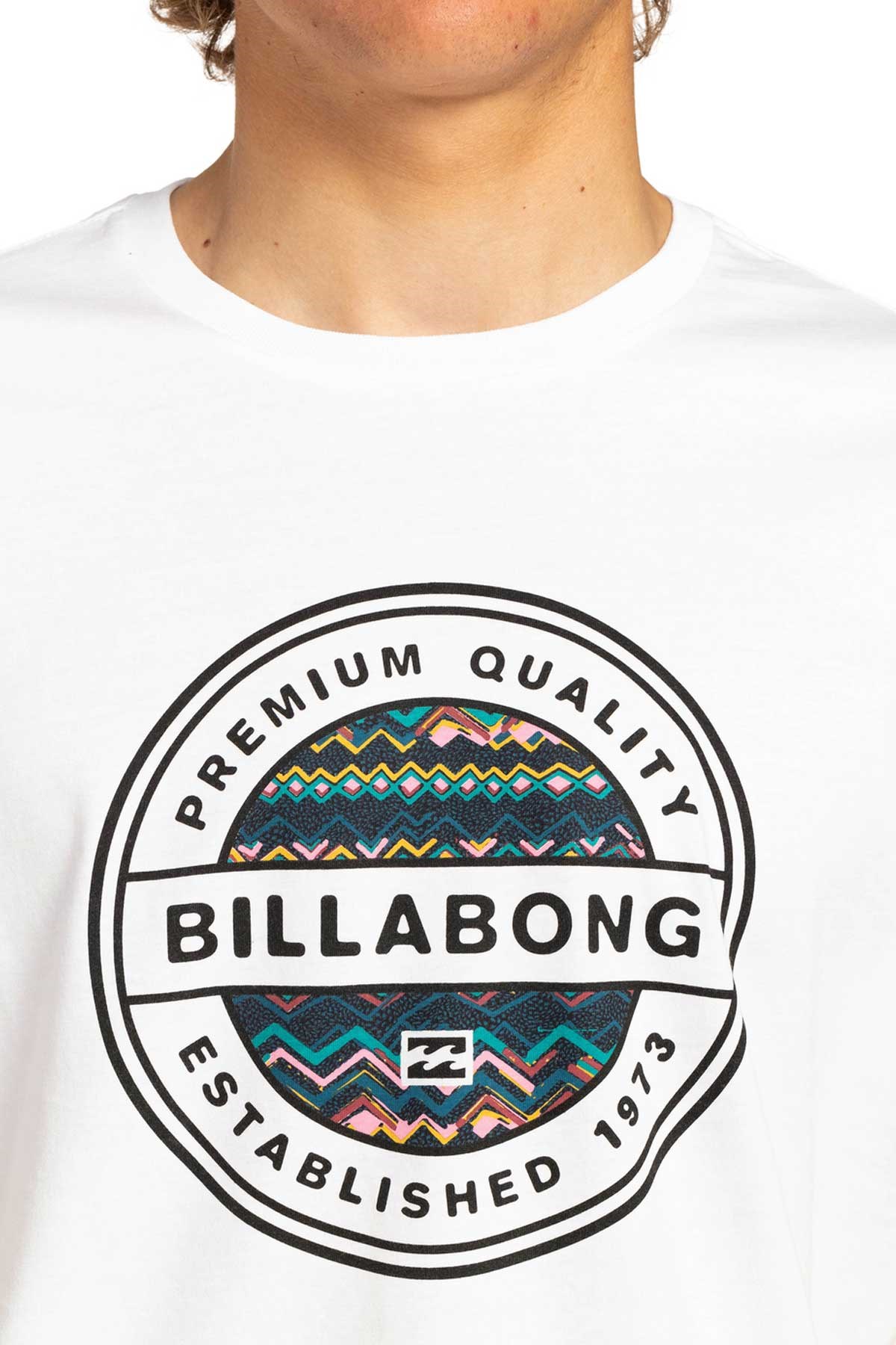 Billabong Rotor Fill Erkek Tişört EBYZT00105 Beyaz