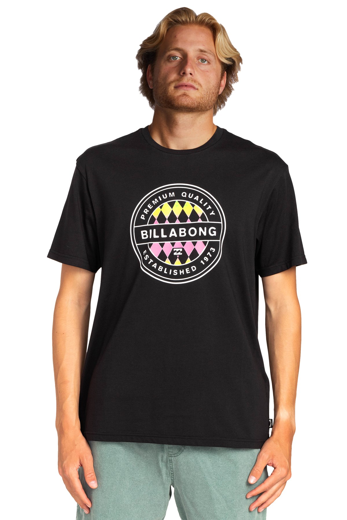 Billabong Rotor Fill Erkek Tişört EBYZT00105 Siyah